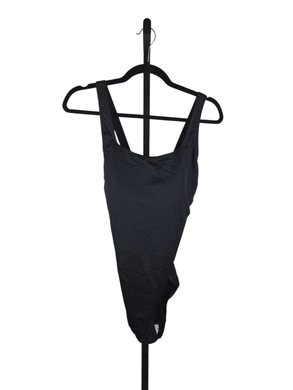NWT Lands End Women's Plus Size Tugless X-back One Piece Swimsuit Black Size 16W